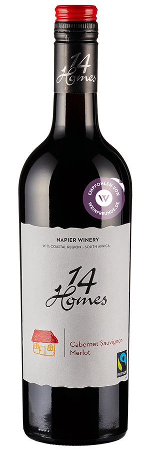 14 Homes Cabernet Sauvignon Merlot (2022) - Reh Kendermann - Rotwein aus Südafrika