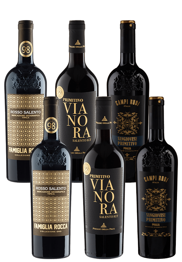 6er-Paket Luca Maroni Favoriten - Weinpakete aus Italien