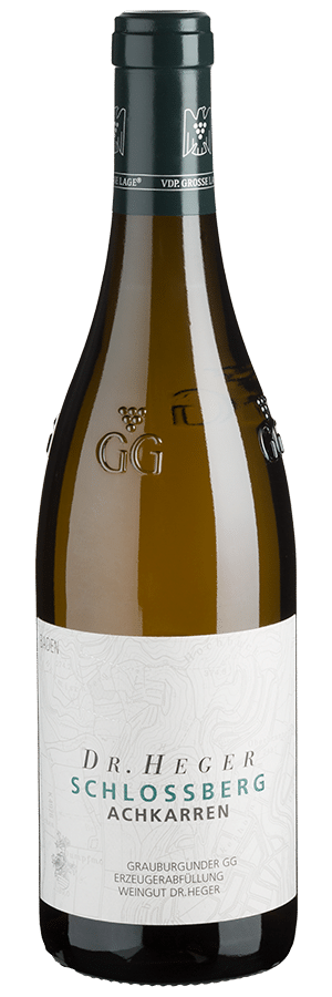 Achkarrer Schlossberg Grauburgunder Großes Gewächs trocken (2022) - Heger - Weißwein aus Baden