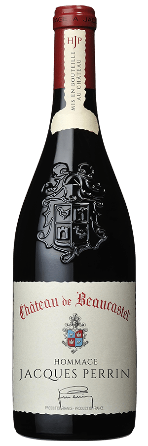 Châteauneuf-du-Pape Hommage à Jacques Perrin Bio (2021) - Château de Beaucastel (Famille Perrin) - Rotwein aus Frankreich