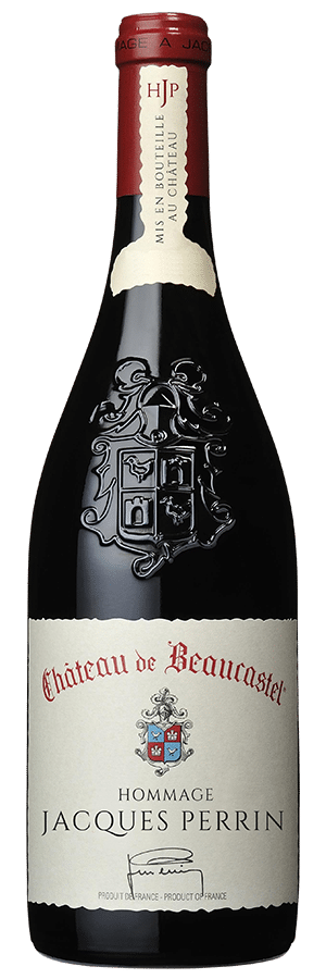 Châteauneuf-du-Pape Hommage à Jacques Perrin Bio Jahrgang (2019) - Château de Beaucastel (Famille Perrin) - Rotwein aus Frankreich