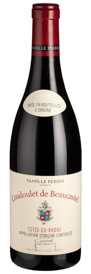 Coudoulet de Beaucastel Côtes du Rhône Bio Jahrgang (2021) - Château de Beaucastel (Famille Perrin) - Rotwein aus Frankreich