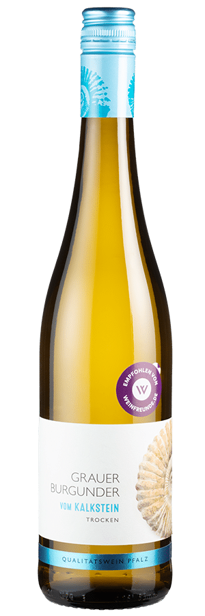 Grauer Burgunder vom Kalkstein trocken (2024) - Reh Kendermann - Weißwein aus der Pfalz