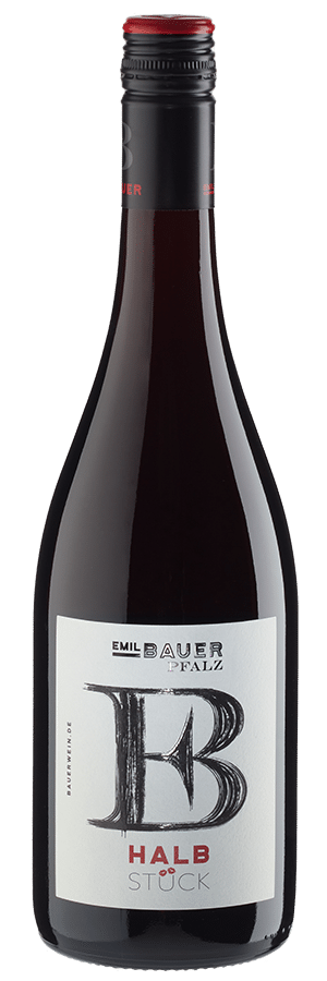 Halbstück Cuvée trocken (2023) - Emil Bauer - Rotwein aus der Pfalz