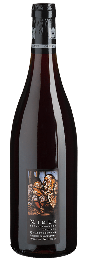 Ihringer Winklerberg Mimus Spätburgunder Erste Lage trocken (2020) - Heger - Rotwein aus Baden