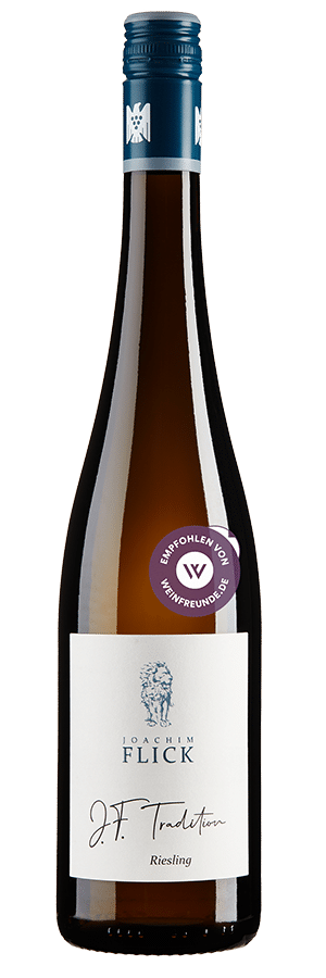 J.F. Tradition Riesling halbtrocken (2025) - Flick - Weißwein aus dem Rheingau