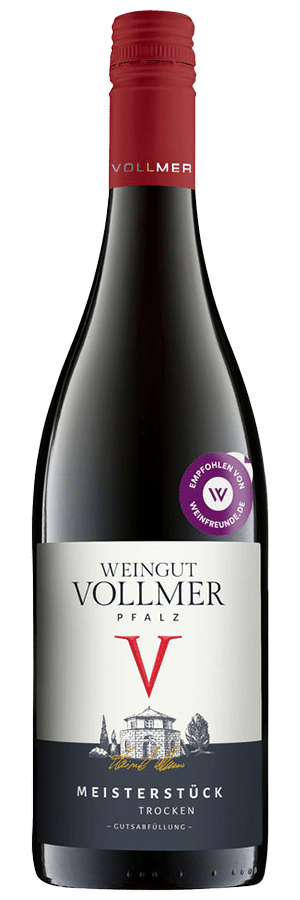 Meisterstück trocken (2024) - Heinrich Vollmer - Rotwein aus der Pfalz