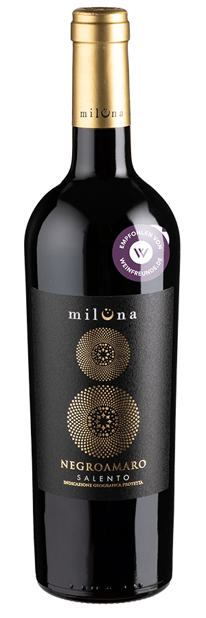 Miluna Negroamaro Salento (2022) - Cantine San Marzano - Rotwein aus Apulien