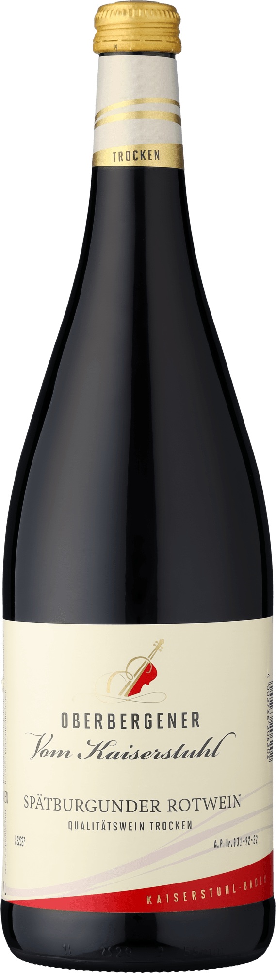 Oberbergener Vom Kaiserstuhl Spätburgunder - 1l