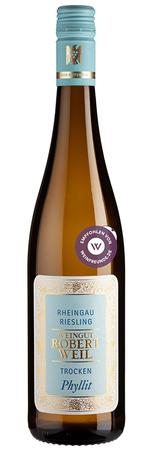 Phyllit Riesling trocken Bio (2024) - Robert Weil - Weißwein aus dem Rheingau