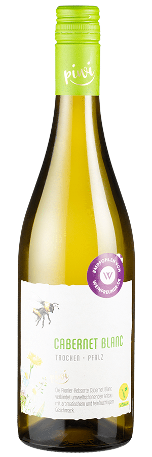 PiWi Cabernet Blanc trocken (2023) - Reh Kendermann - Weißwein aus der Pfalz