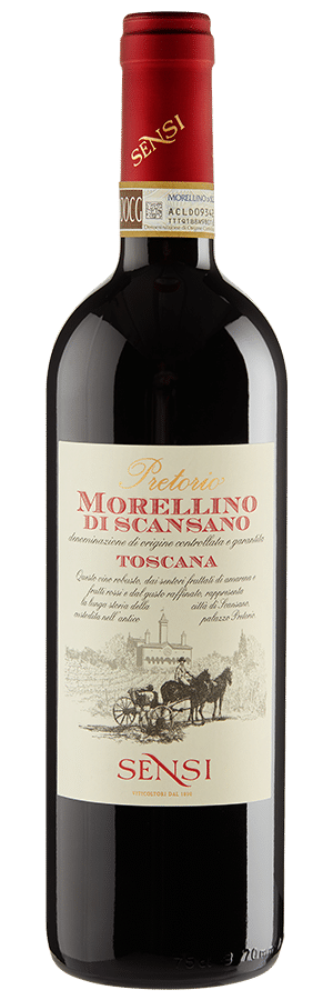 Pretorio Morellino di Scansano (2024) - Sensi Vigne e Vini s.r.l. - Rotwein aus der Toskana