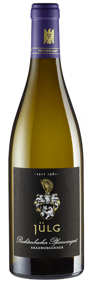 Rechtenbacher Pfarrwingert Grauburgunder Erste Lage trocken (2022) - Weingut Jülg - Weißwein aus der Pfalz