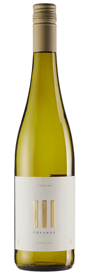 Riesling trocken (2024) - III FREUNDE - Weißwein aus Rheinhessen