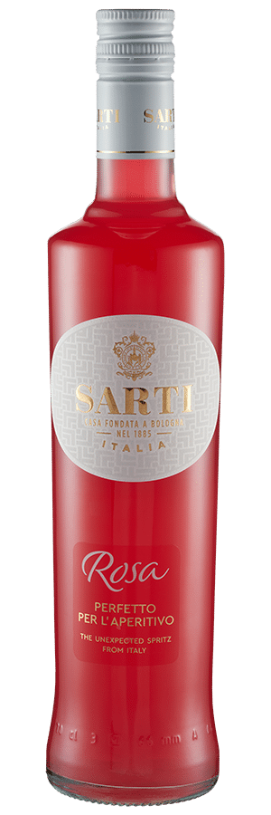 Sarti Rosa Aperitif - Davide Campari-Milano - Spirituosen aus dem Piemont