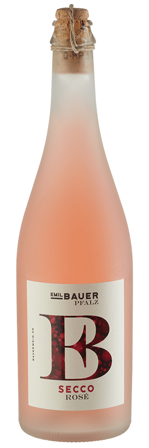 Secco Rosé - Emil Bauer - Schaumwein aus der Pfalz