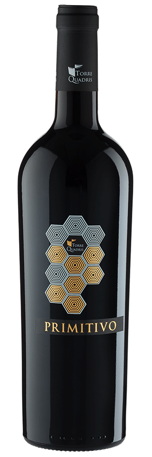 Torre Quadris Primitivo (2022) - Cantina Vecchia Torre - Rotwein aus Apulien
