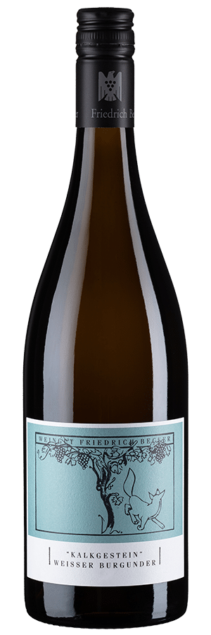 Weißer Burgunder Kalkgestein trocken (2023) - Friedrich Becker - Weißwein aus der Pfalz