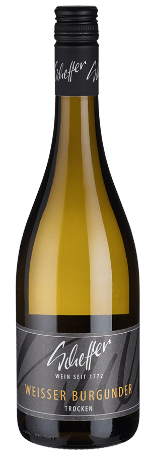 Weißer Burgunder trocken (2024) - Scheffer - Weißwein aus Rheinhessen